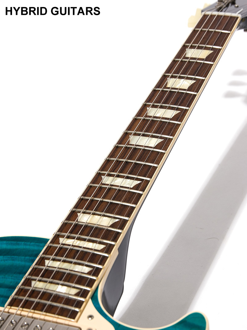 Gibson Custom Shop Historic Collection 1959 Les Paul Standard Reissue Gloss Hand Selected Aqua Blue 2013 7