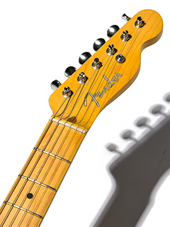 Fender MIJ Shop Order FSR 1951 Nocaster MN Off White Blond 2019 ヘッド正面 サムネイル