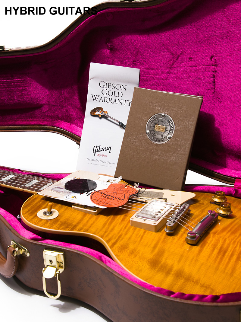 Gibson Custom Shop True Historic 1959 Les Paul Standard Reissue Aged Vintage Lemon Burst 2016 17