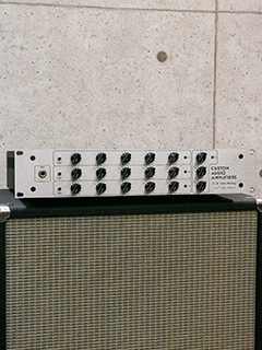 Custom Audio Amplifiers 3+SE Tube Guitar Preamp 全体正面 サムネイル