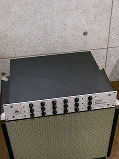 Custom Audio Amplifiers 3+SE Tube Guitar Preamp ボディー正面 サムネイル