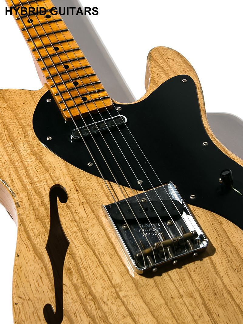 Fender Custom Shop 2019 Limited Loaded Nocaster Thinline Relic Antique Natural 10