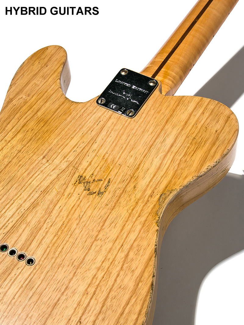 Fender Custom Shop 2019 Limited Loaded Nocaster Thinline Relic Antique Natural 12