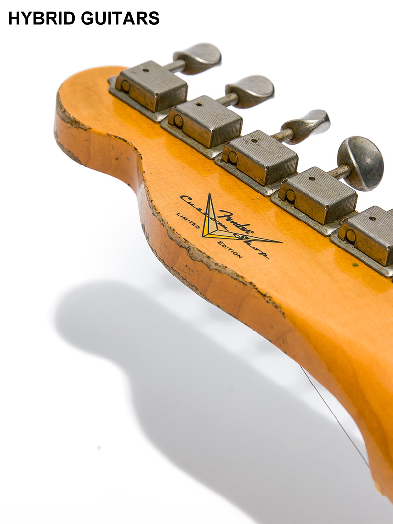 Fender Custom Shop 2019 Limited Loaded Nocaster Thinline Relic Antique Natural 14