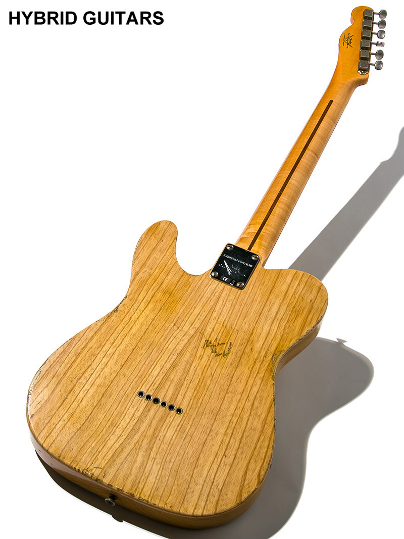 Fender Custom Shop 2019 Limited Loaded Nocaster Thinline Relic Antique Natural 2