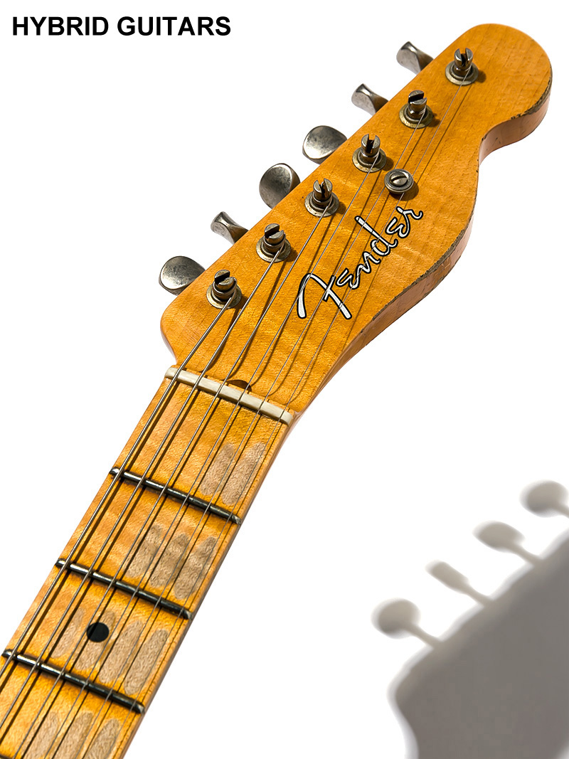 Fender Custom Shop 2019 Limited Loaded Nocaster Thinline Relic Antique Natural 5