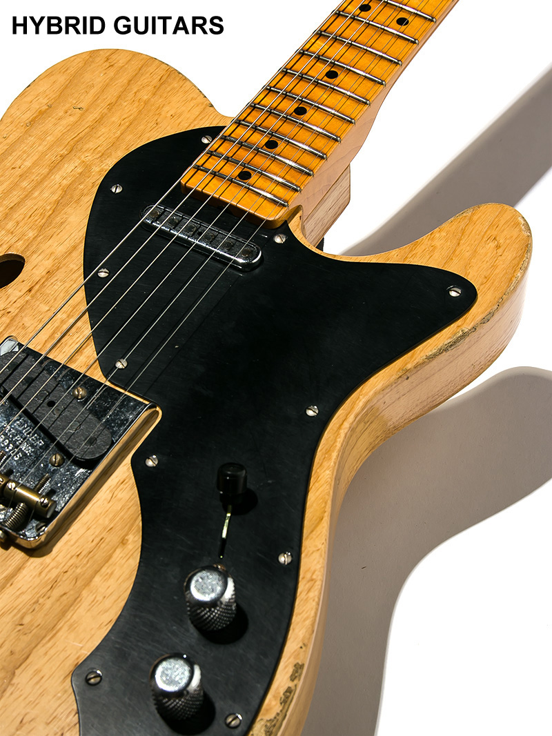 Fender Custom Shop 2019 Limited Loaded Nocaster Thinline Relic Antique Natural 9