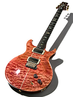 Paul Reed Smith(PRS) KID Limited Wood Library SANTANA Brazllian Rosewood Bonnie Pink 2014 全体正面 サムネイル