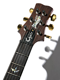 Paul Reed Smith(PRS) KID Limited Wood Library SANTANA Brazllian Rosewood Bonnie Pink 2014 ヘッド正面 サムネイル