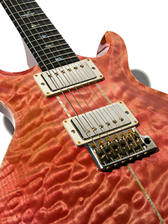 Paul Reed Smith(PRS) KID Limited Wood Library SANTANA Brazllian Rosewood Bonnie Pink 2014 写真9 サムネイル