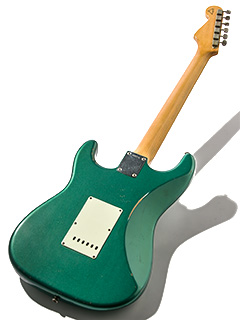 Fender Custom Shop Master Built 1960 Stratocaster Dark Rosewood Relic Sherwood Green Metallic by Chris Fleming 2006 全体裏面 サムネイル