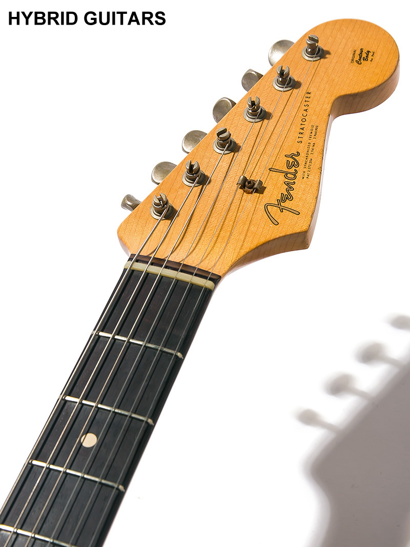 Fender Custom Shop Master Built 1960 Stratocaster Dark Rosewood Relic Sherwood Green Metallic by Chris Fleming 2006 5
