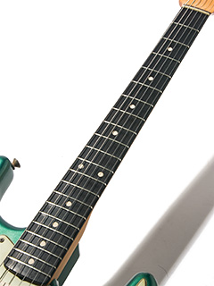 Fender Custom Shop Master Built 1960 Stratocaster Dark Rosewood Relic Sherwood Green Metallic by Chris Fleming 2006 指板 サムネイル