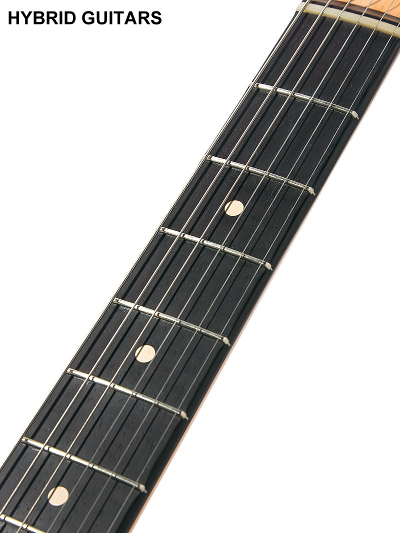 Fender Custom Shop Master Built 1960 Stratocaster Dark Rosewood Relic Sherwood Green Metallic by Chris Fleming 2006 9