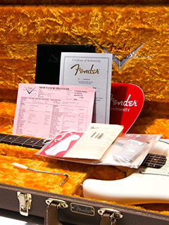 Fender Custom Shop Vintage Custom 1959 Stratocaster Aged Olympic White 2018 写真11 サムネイル