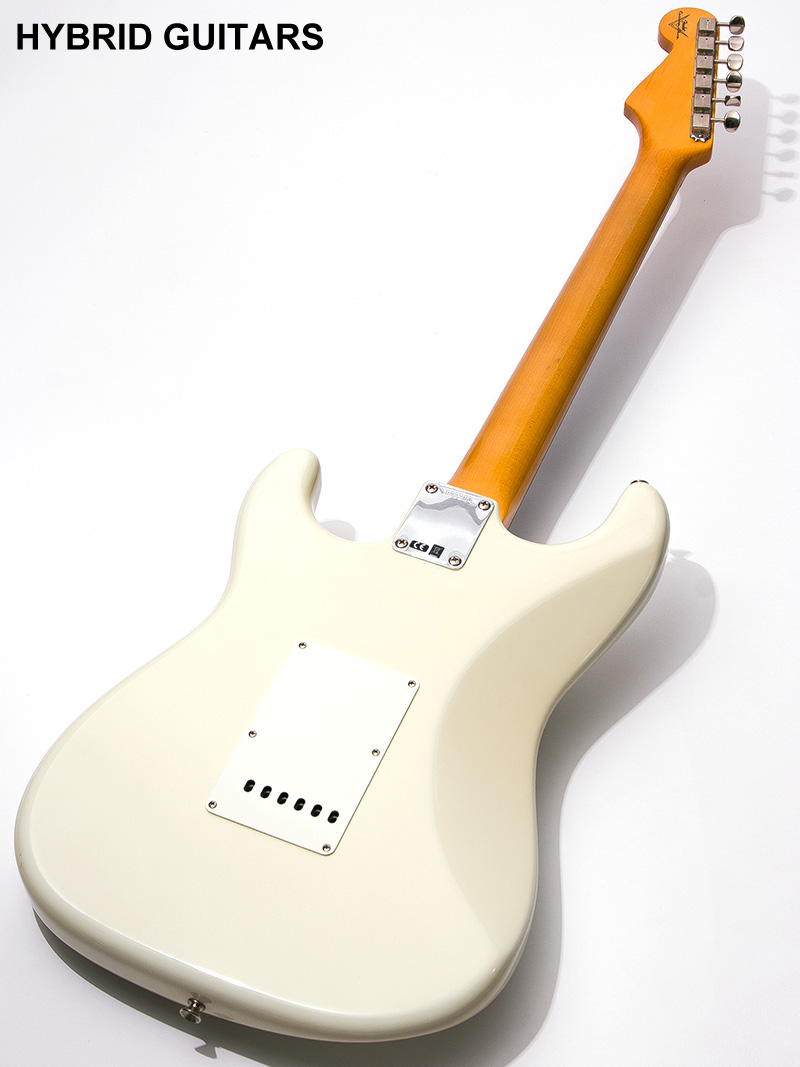 Fender Custom Shop Vintage Custom 1959 Stratocaster Aged Olympic White 2018 2