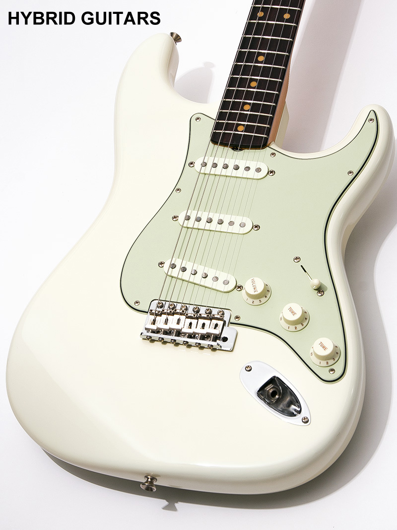 Fender Custom Shop Vintage Custom 1959 Stratocaster Aged Olympic White 2018 3