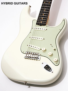 Fender Custom Shop Vintage Custom 1959 Stratocaster Aged Olympic White 2018 ボディー正面 サムネイル