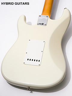 Fender Custom Shop Vintage Custom 1959 Stratocaster Aged Olympic White 2018 ボディー裏面 サムネイル