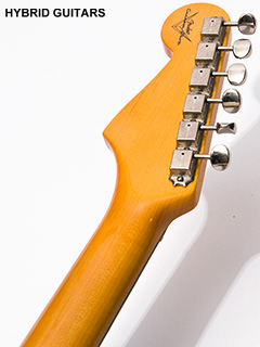 Fender Custom Shop Vintage Custom 1959 Stratocaster Aged Olympic White 2018 ヘッド裏面 サムネイル