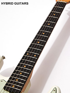 Fender Custom Shop Vintage Custom 1959 Stratocaster Aged Olympic White 2018 指板 サムネイル
