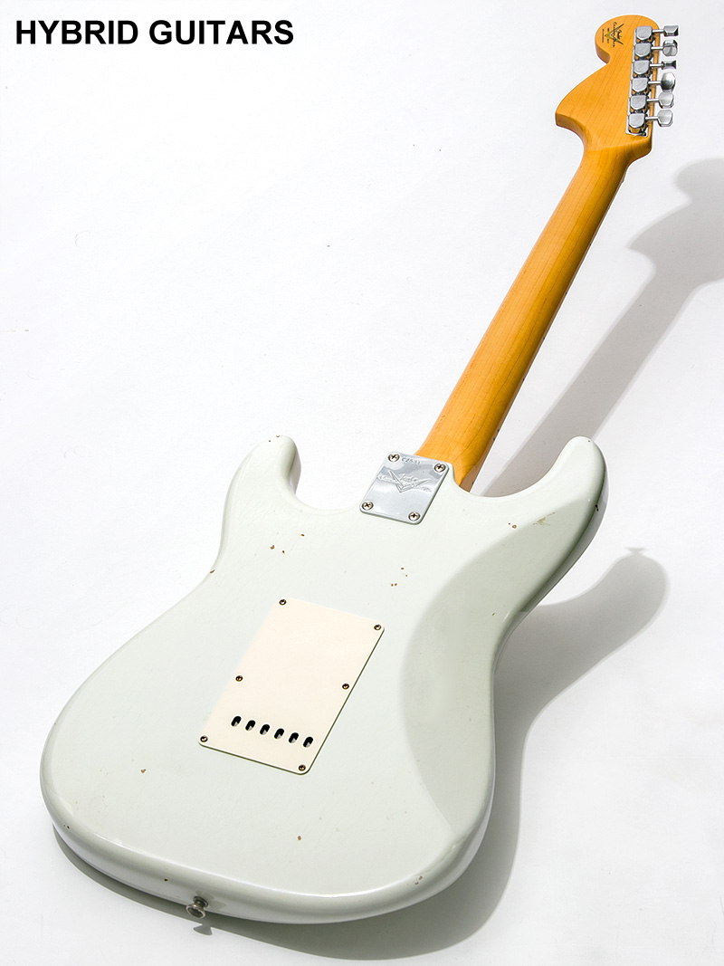 Fender Custom Shop 30th Anniversary Limited Custom Built 1969 Stratocaster Journeyman Relic Olympic White 2017 2