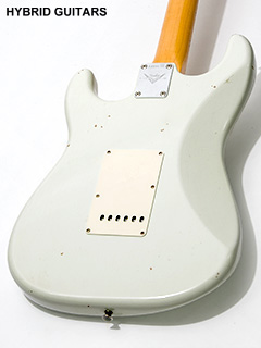 Fender Custom Shop 30th Anniversary Limited Custom Built 1969 Stratocaster Journeyman Relic Olympic White 2017 ボディー裏面 サムネイル