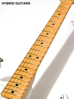 Fender Custom Shop 30th Anniversary Limited Custom Built 1969 Stratocaster Journeyman Relic Olympic White 2017 指板 サムネイル