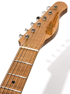 Xotic California Classic XTC-1 Heavy Aged Black 2018 ヘッド正面 サムネイル