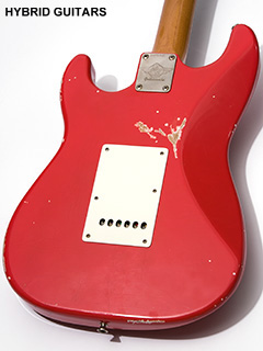 RS Guitarworks Old Friends CONTOUR GREENGUARD Fiesta Red 2014 ボディー裏面 サムネイル