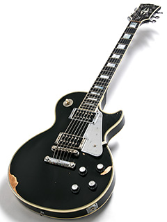 Gibson Custom Shop INSPIRED BY SERIES John Sykes Les Paul Custom Aged Ebony Black 2006 全体正面 サムネイル