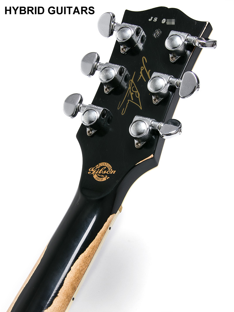 Gibson Custom Shop INSPIRED BY SERIES John Sykes Les Paul Custom Aged Ebony Black 2006 6