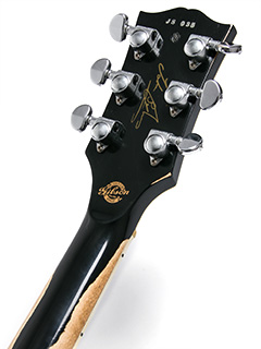 Gibson Custom Shop INSPIRED BY SERIES John Sykes Les Paul Custom Aged Ebony Black 2006 ヘッド裏面 サムネイル
