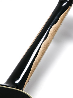 Gibson Custom Shop INSPIRED BY SERIES John Sykes Les Paul Custom Aged Ebony Black 2006 ネック サムネイル