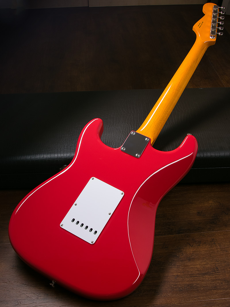 Fender Mexico 60's Stratocaster Lacquer PF Fiesta Red 3