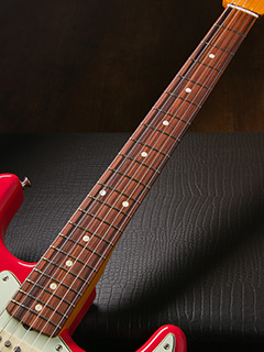 Fender Mexico 60's Stratocaster Lacquer PF Fiesta Red ネック サムネイル