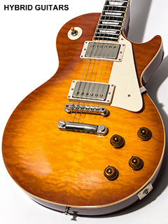 Tokai Les Paul Love Rock Logo Quilted Maple & Figured Mahogany VF 2011 ボディー正面 サムネイル