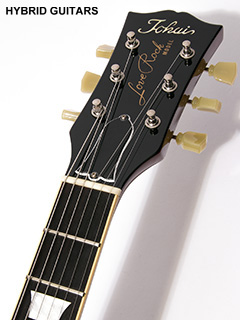 Tokai Les Paul Love Rock Logo Quilted Maple & Figured Mahogany VF 2011 ヘッド正面 サムネイル