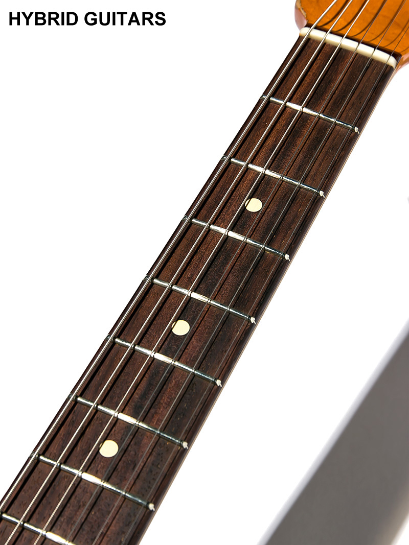 Fender Custom Shop Shop Order Hand Select Wood 1963 Stratocaster Heavy Relic Black 2019  9