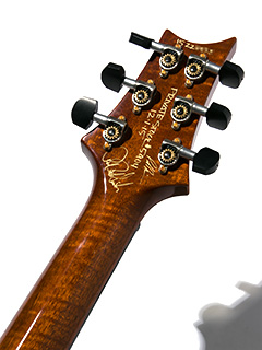Paul Reed Smith(PRS) 2016 NAMM Private Stock Custom22 Solana Smoked Burst 2015 ヘッド裏面 サムネイル