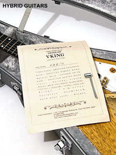 Crews Maniac Sound Vintage Line V-KING Limited Edition  Korina Brazilian Finger Board 写真15 サムネイル