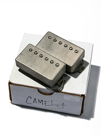 Geppetto Guitars Camelot P.A.F. Set Aged Nickel Covered