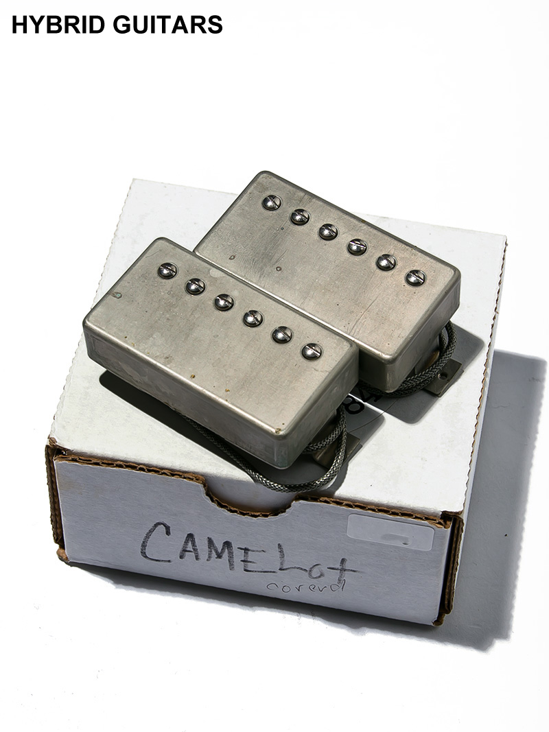 Geppetto Guitars Camelot P.A.F. Set Aged Nickel Covered 1
