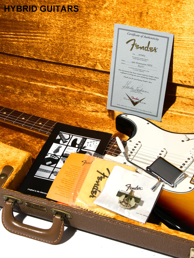 Fender Custom Shop 1960 Stratocaster NOS 3TS 2003 9
