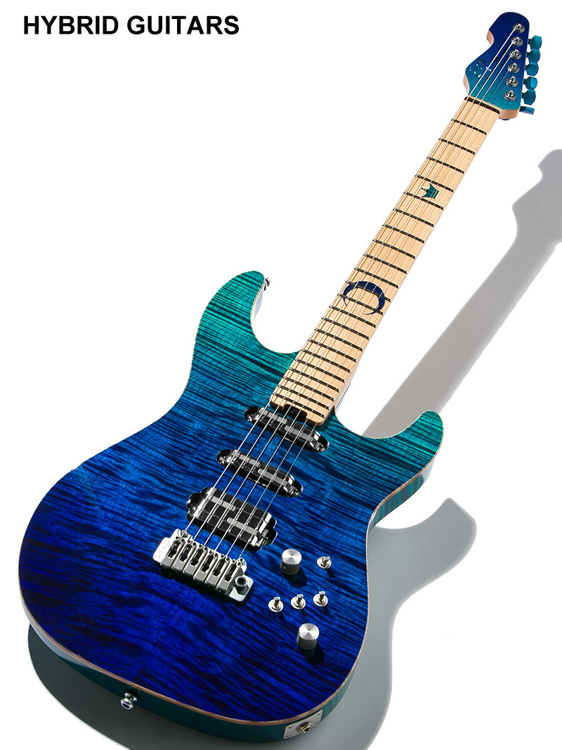 ESP Custom Order Snapper Custom Blue Burst 2017 中古｜ギター買取の