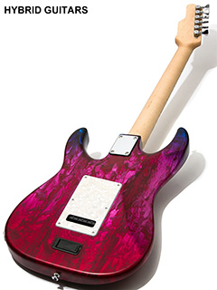 James Tyler Studio Elite Jim Burst Red Cherry Shmear 2017 全体裏面 サムネイル
