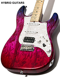 James Tyler Studio Elite Jim Burst Red Cherry Shmear 2017 ボディー正面 サムネイル