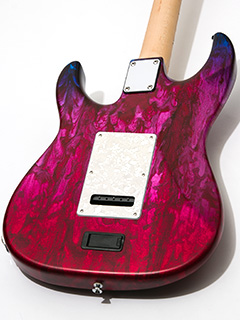 James Tyler Studio Elite Jim Burst Red Cherry Shmear 2017 ボディー裏面 サムネイル