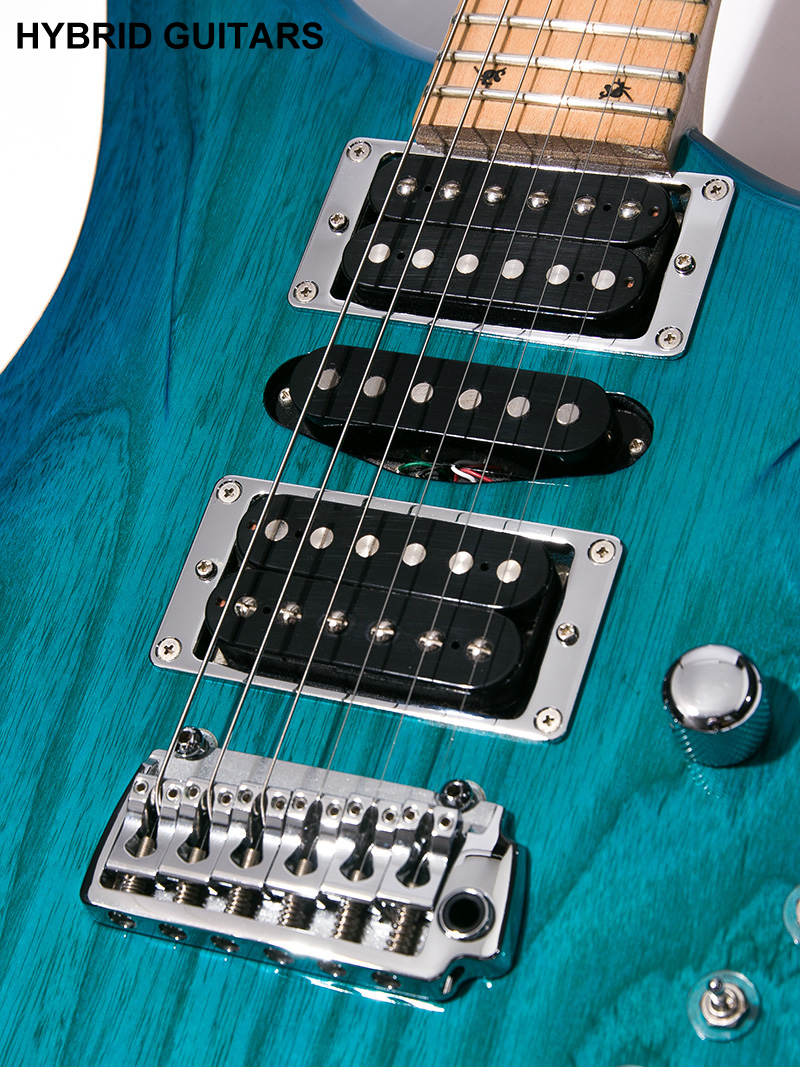 G-Life Guitars DSG Classic Royal Blue Turquoise 11