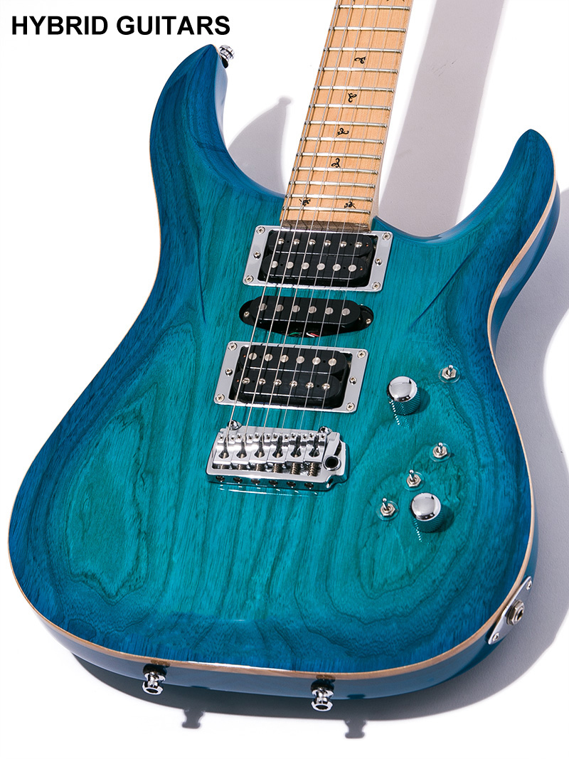 G-Life Guitars DSG Classic Royal Blue Turquoise 3